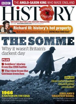 BBC History UK – July 2016