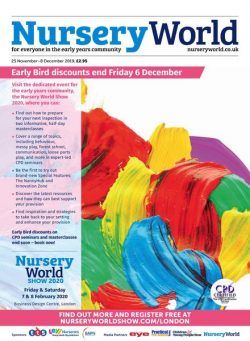 Nursery World – 25 November 2019