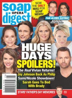 Soap Opera Digest – June 22, 2020