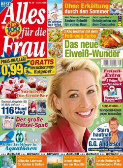 Alles fur die Frau – 12 Juni 2020