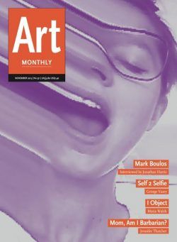 Art Monthly – November 2013