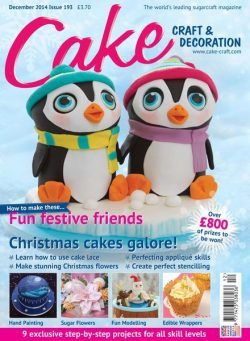 Cake Decoration & Sugarcraft – December 2014