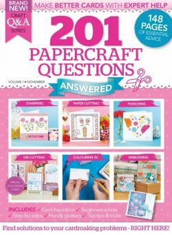 Cardmaking & Papercraft – August 2020