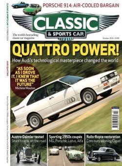 Classic & Sports Car UK – October 2016