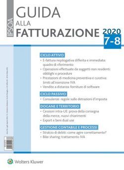 Guida alla Fatturazione – Luglio-Agosto 2020