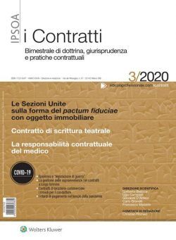 I Contratti – Maggio 2020