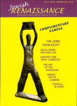 Jewish Renaissance – Spring 2003