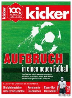 Kicker – 13 Juli 2020