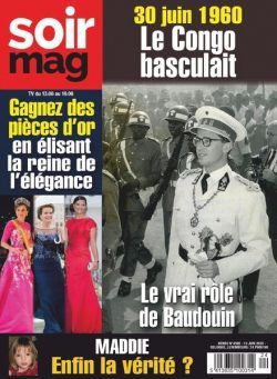 Le Soir Magazine – 12 juin 2020