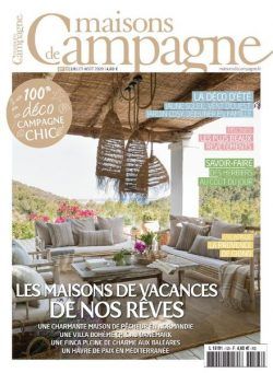 Maisons de Campagne – Juillet-Aout 2020