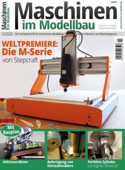 Maschinen im Modellbau – 17 Juni 2020