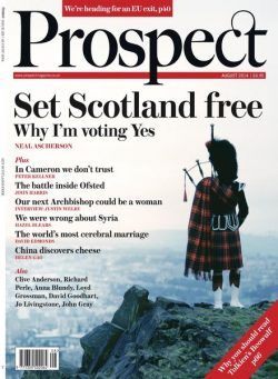 Prospect Magazine – August 2014