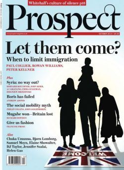 Prospect Magazine – October 2013