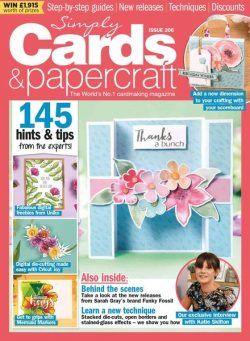 Simply Cards & Papercraft – Issue 206 – June 2020