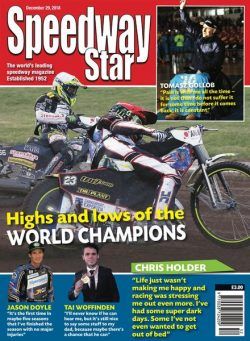 Speedway Star – December 29, 2018