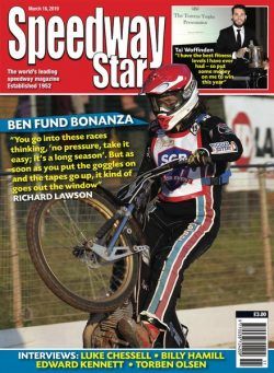 Speedway Star – March 16, 2019