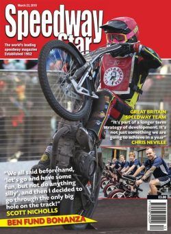 Speedway Star – March 23, 2019