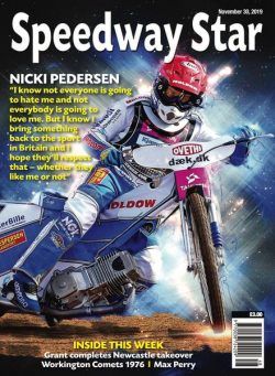 Speedway Star – November 30, 2019