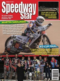 Speedway Star – October 27, 2018