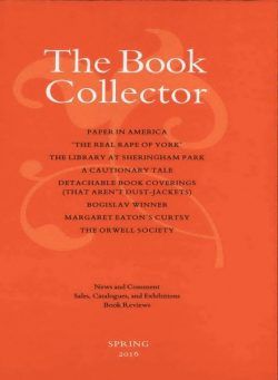 The Book Collector – Spring 2016