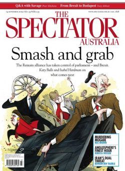 The Spectator Australia – 14 September 2019