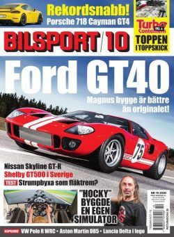 Bilsport – 02 juli 2020