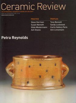 Ceramic Review – July- August 2003