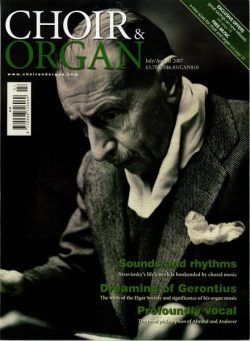 Choir & Organ – July-August 2007