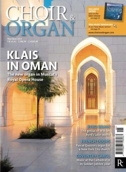 Choir & Organ – May-June 2012