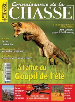 Connaissance de la Chasse – Juillet 2020