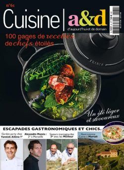 Cuisine a&d – Juillet – Aout 2020