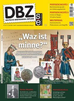 Deutsche Briefmarken-Zeitung – 17 Juli 2020