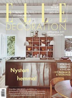 Elle Decoration Sweden – August 2020