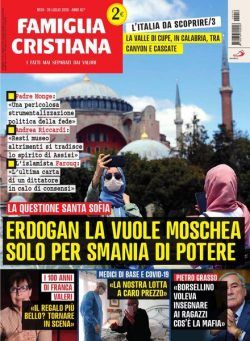 Famiglia Cristiana – 26 Luglio 2020