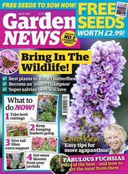 Garden News – 21 July 2020