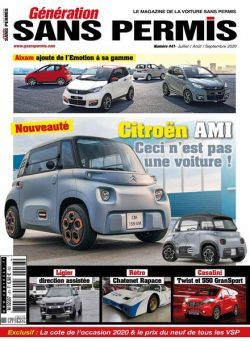 Generation Sans Permis – Juillet-Septembre 2020