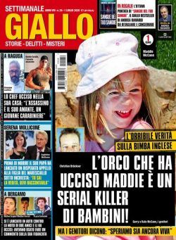 Giallo – 1 Luglio 2020