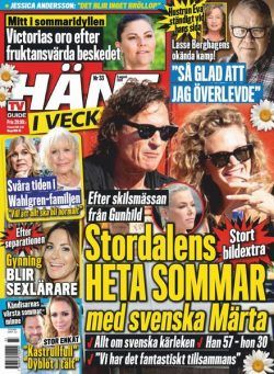 Hant i Veckan – 05 augusti 2020