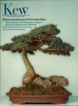 Kew Magazine – Summer 2001