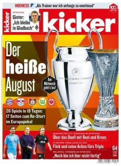 Kicker – 03 August 2020