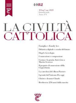 La Civilta Cattolica – 18 Luglio 2020