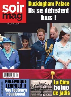 Le Soir Magazine – 13 juillet 2020