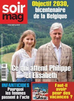 Le Soir Magazine – 17 juillet 2020