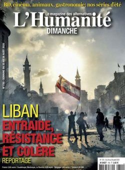 L’Humanite Dimanche – 20 Aout 2020