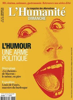 L’Humanite Dimanche – 23 Juillet 2020