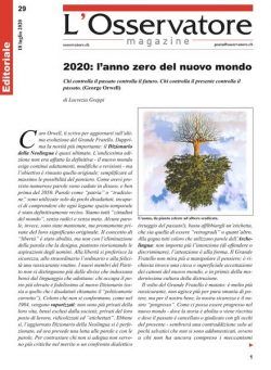 L’Osservatore – 18 luglio 2020