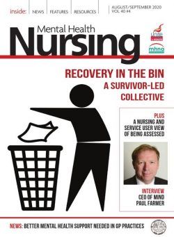 Mental Health Nursing – August-September 2020