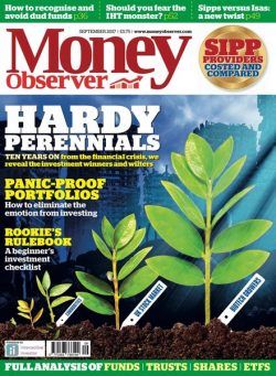 Money Observer – September 2017