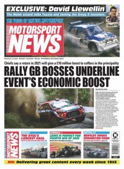 Motorsport News – August 20, 2020