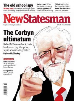 New Statesman – 27th April – 3rd May 2018